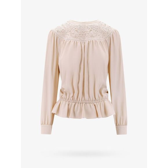 CELINE Sweaters - CELINE Celine Woman Beige Shirts